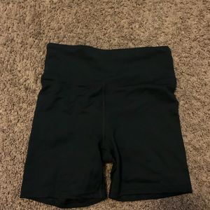 Black biker shorts
